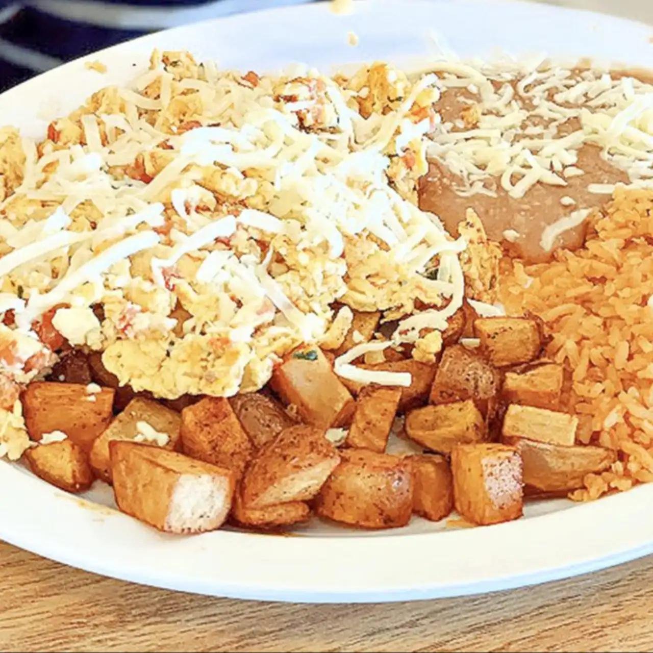 breakfast plate